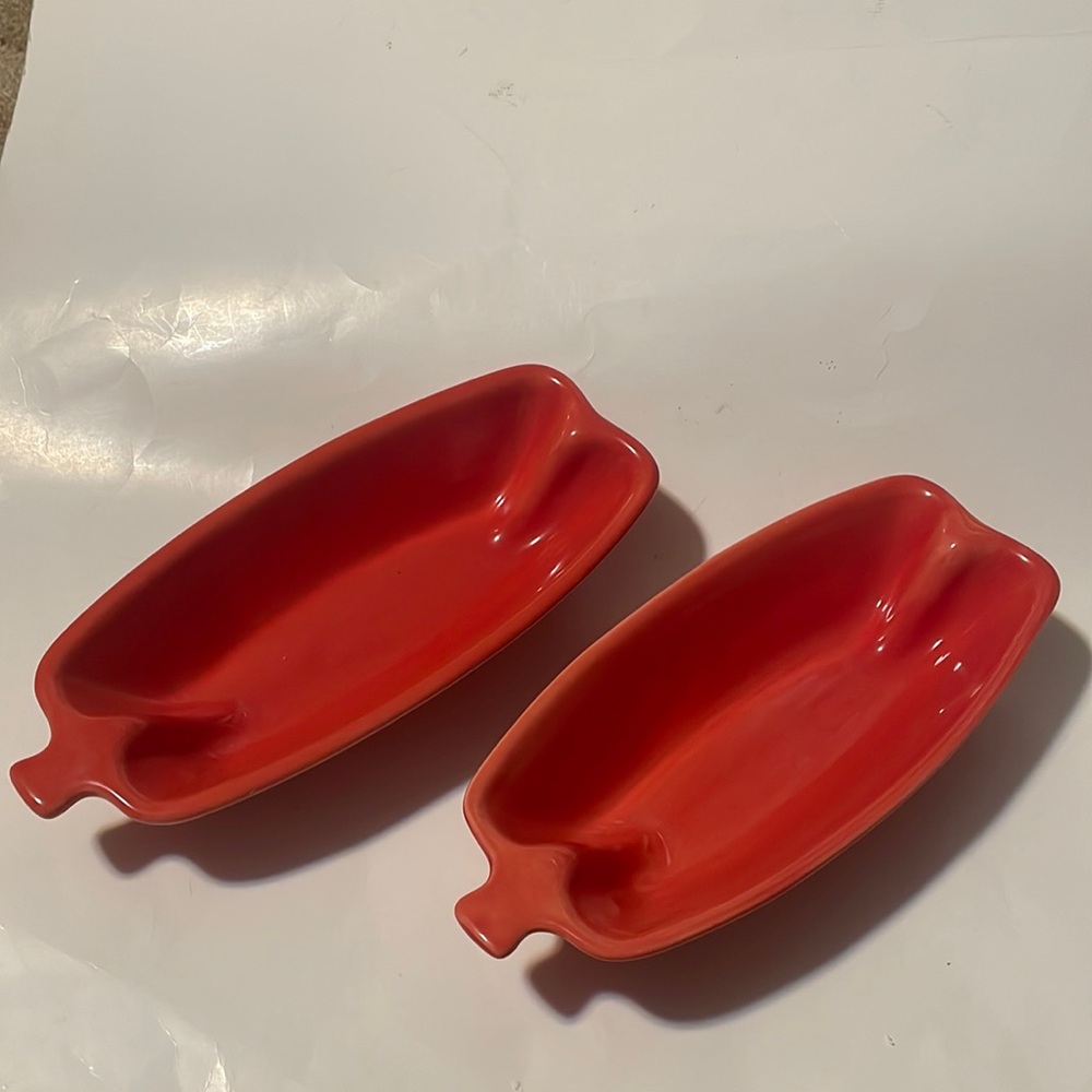 World Market Fall Dishes Set of 2